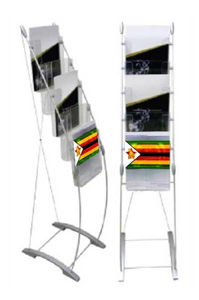 Brochure Stand Smart | A4 Pockets | Includes Carry Bag